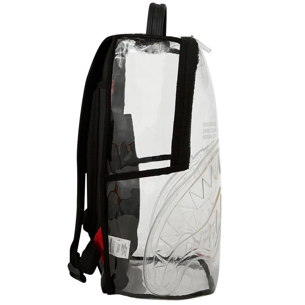 Sprayground Shark Central Clear Backpack