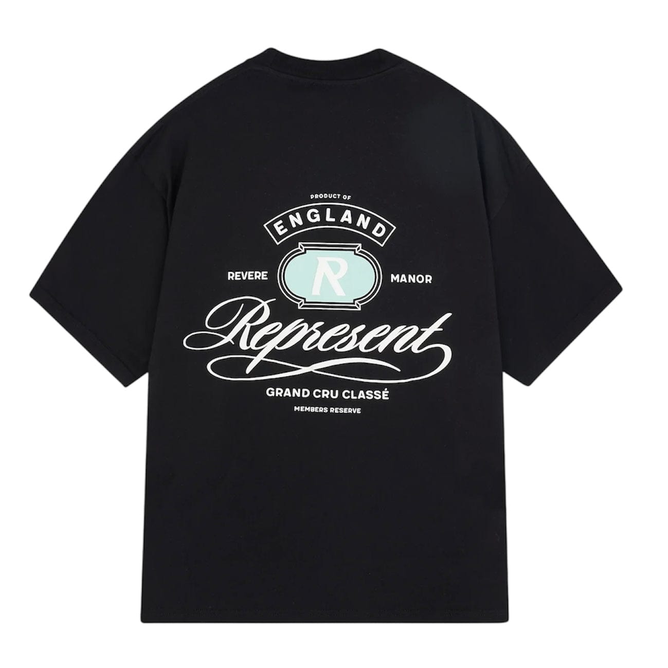 Represent Grand Vintage Hand Drawn T Shirt (Jet Black) MLM100450-01