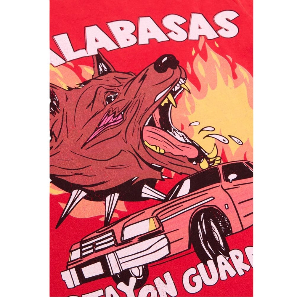 Valabasas "On Guard" Tee (Vintage Red) VLBS9025