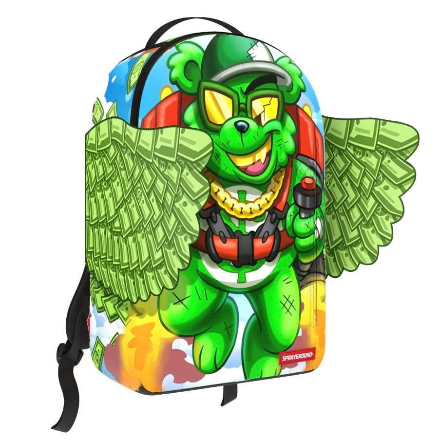 Sprayground Money Bear Wings DLX-Wing Backpack