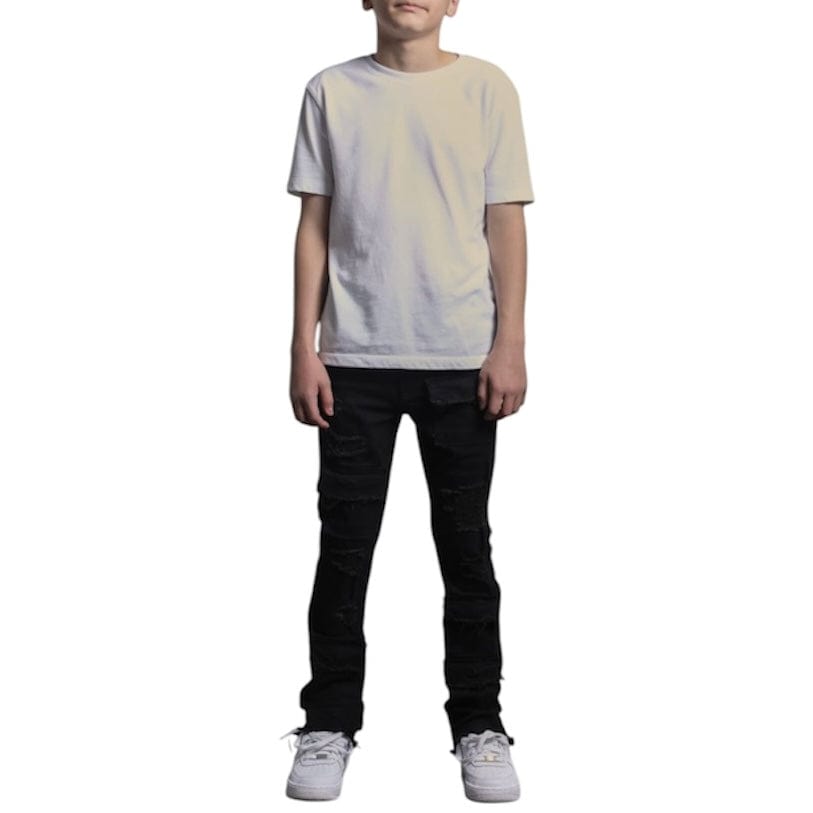 Kids Supply X Ajenda Luke Denim (Jet Black) AJK3029