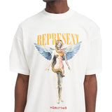 Represent Reborn T Shirt (Flat White) MLM434-72