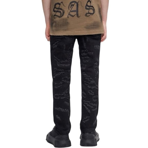 Kids Valabasas Payload Skinny Denim (Black) VPLAY9101623