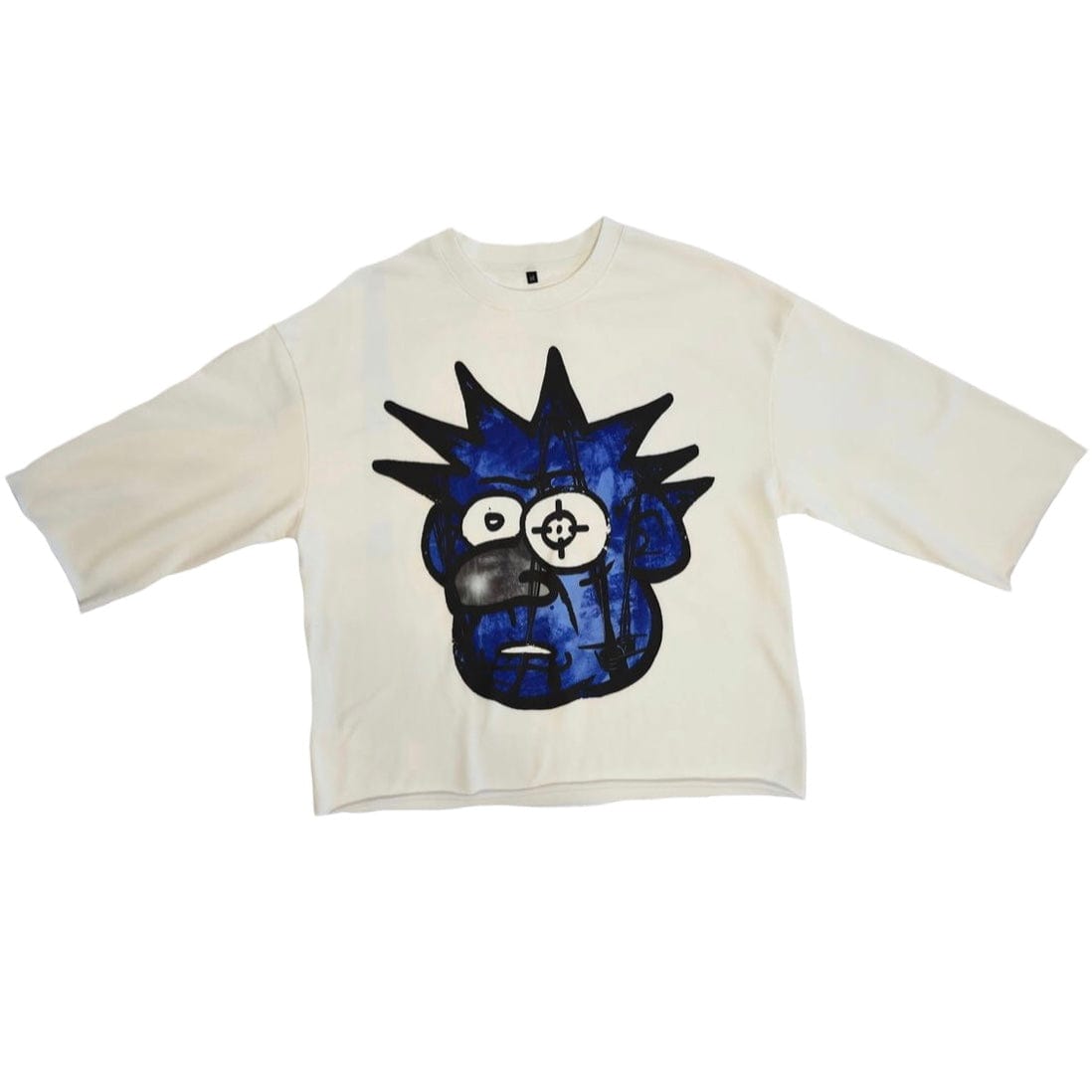 The Syndicate "Barbed" Tee (White/Blue) QS-18