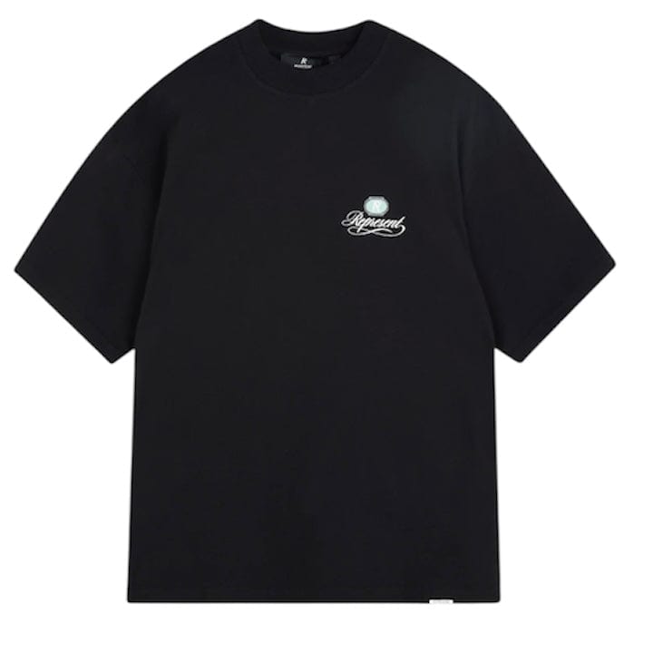 Represent Grand Vintage Hand Drawn T Shirt (Jet Black) MLM100450-01