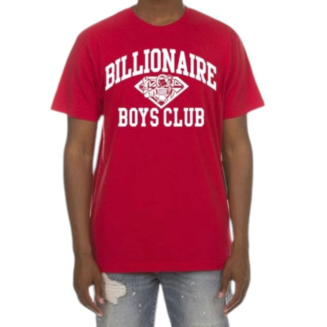 Billionaire Boys Club College SS Tee (Chili Pepper) 851-2207