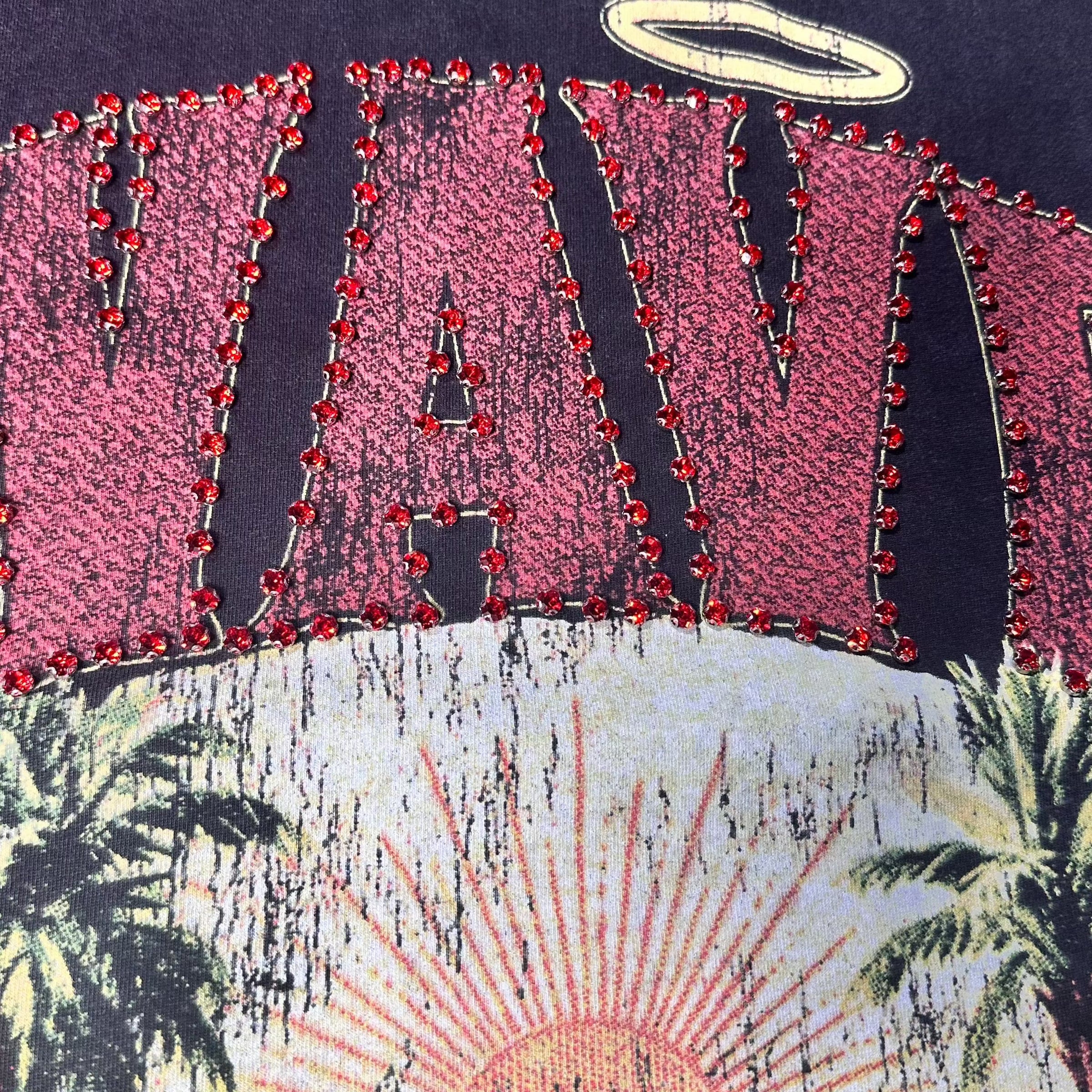 Mr Wave Paradise Cutoff Tee (Black) MR.5003