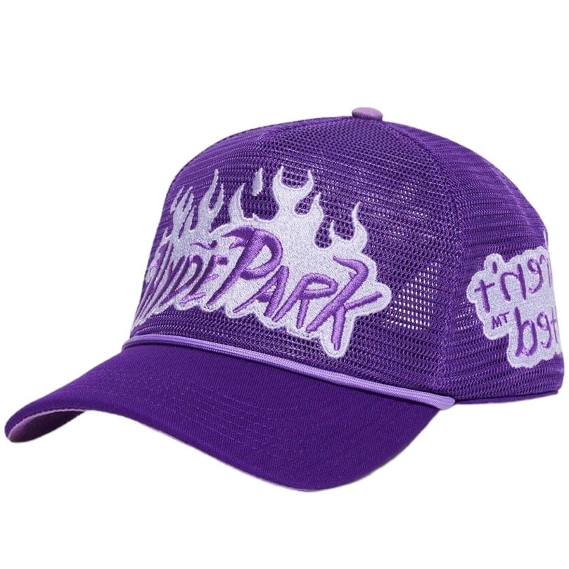 Hyde Park Nothing But Net Trucker Hat (Purple)