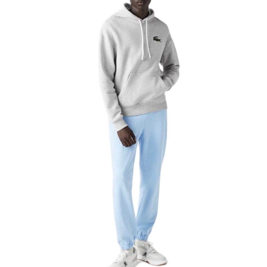 Lacoste Loose Fit Hooded Sweatshirt (Grey Chine) SH6404-51