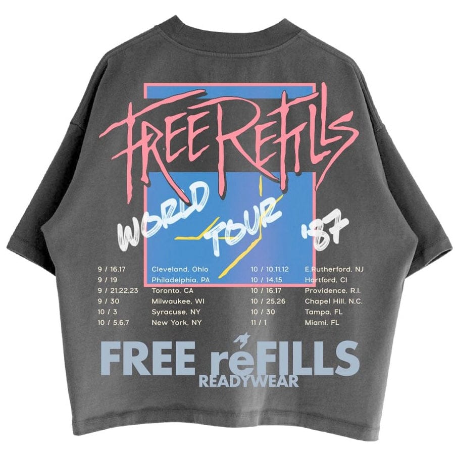 Free Refills Floyd Tee (Vintage Grey) FR-S26-010