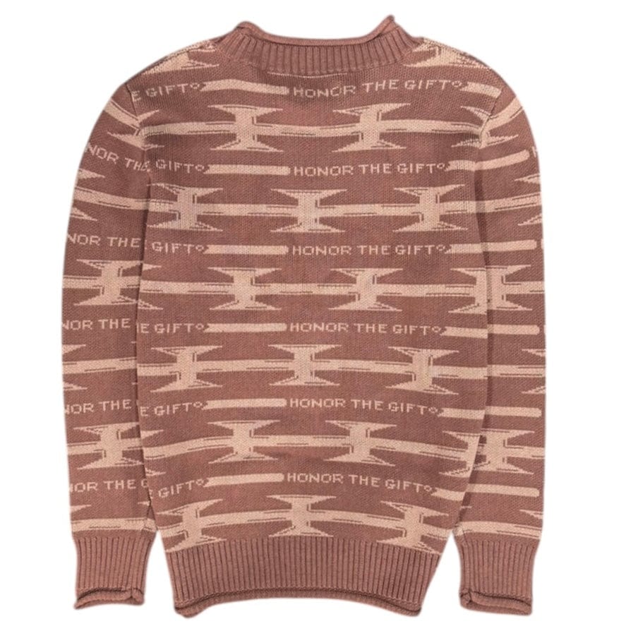 Honor The Gift H Wire Knit Sweater (Brown) HTG230351