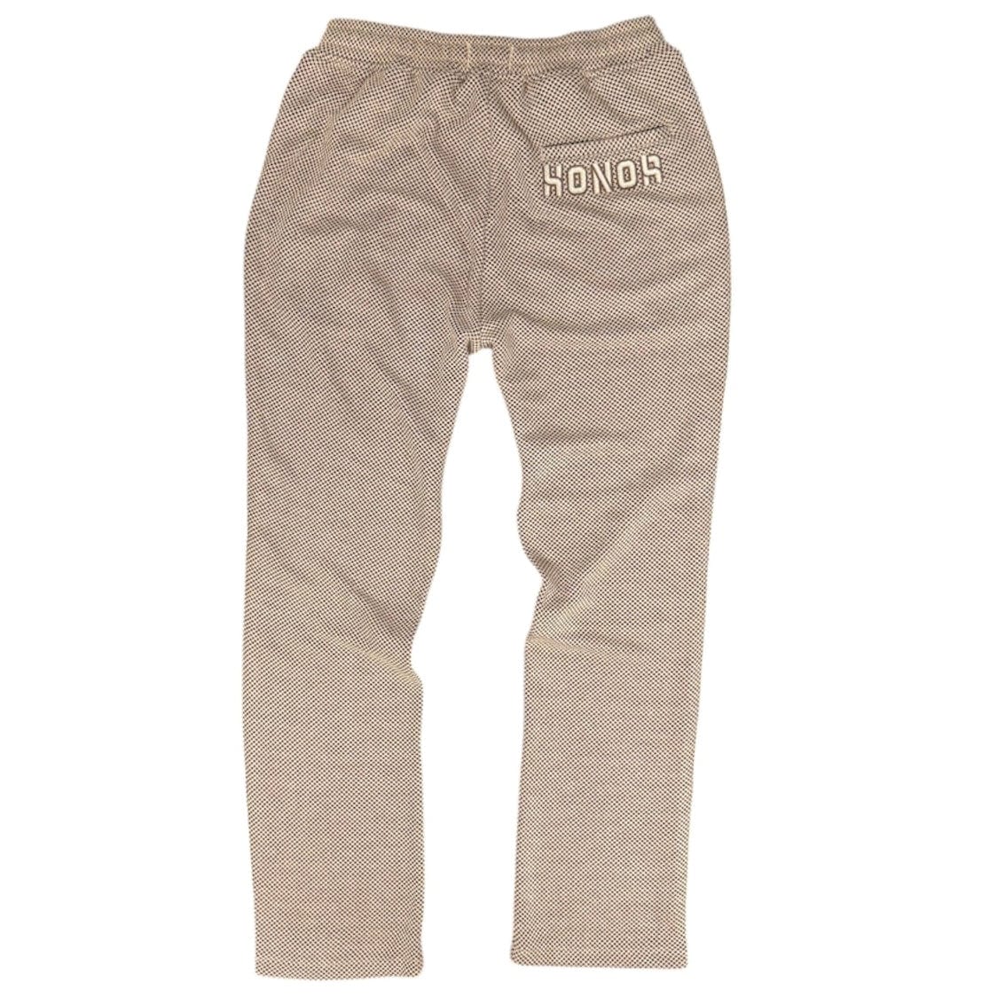 Honor The Gift Novelty Knit Track Pant (Brown) HTG240310