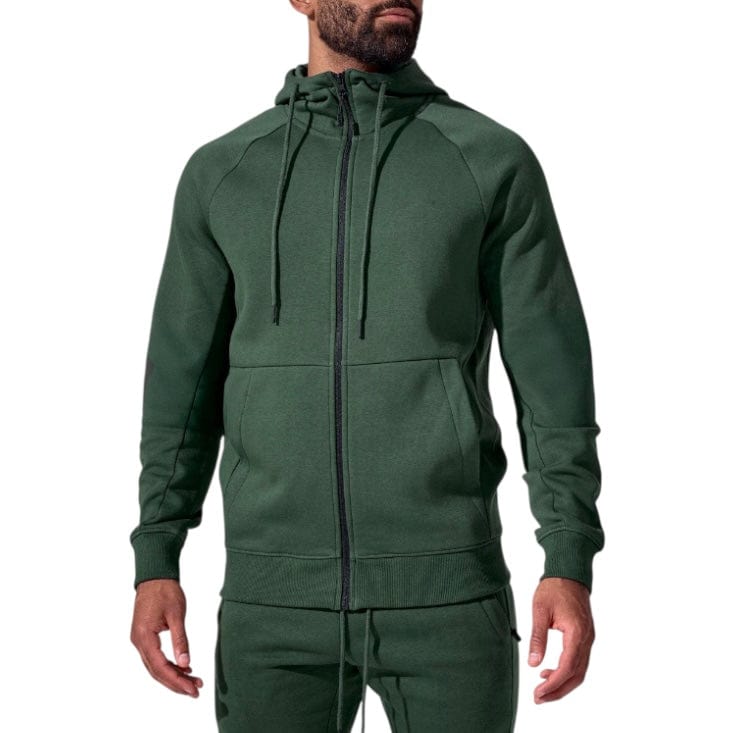 Jordan Craig Uptown Zip Up Hoodie (Deep Olive)