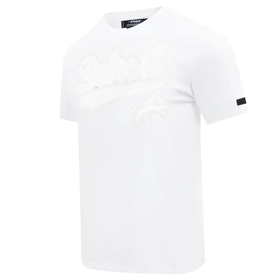 Pro Standard NFL Detroit Lions White Out Single Jersey Tee (White)