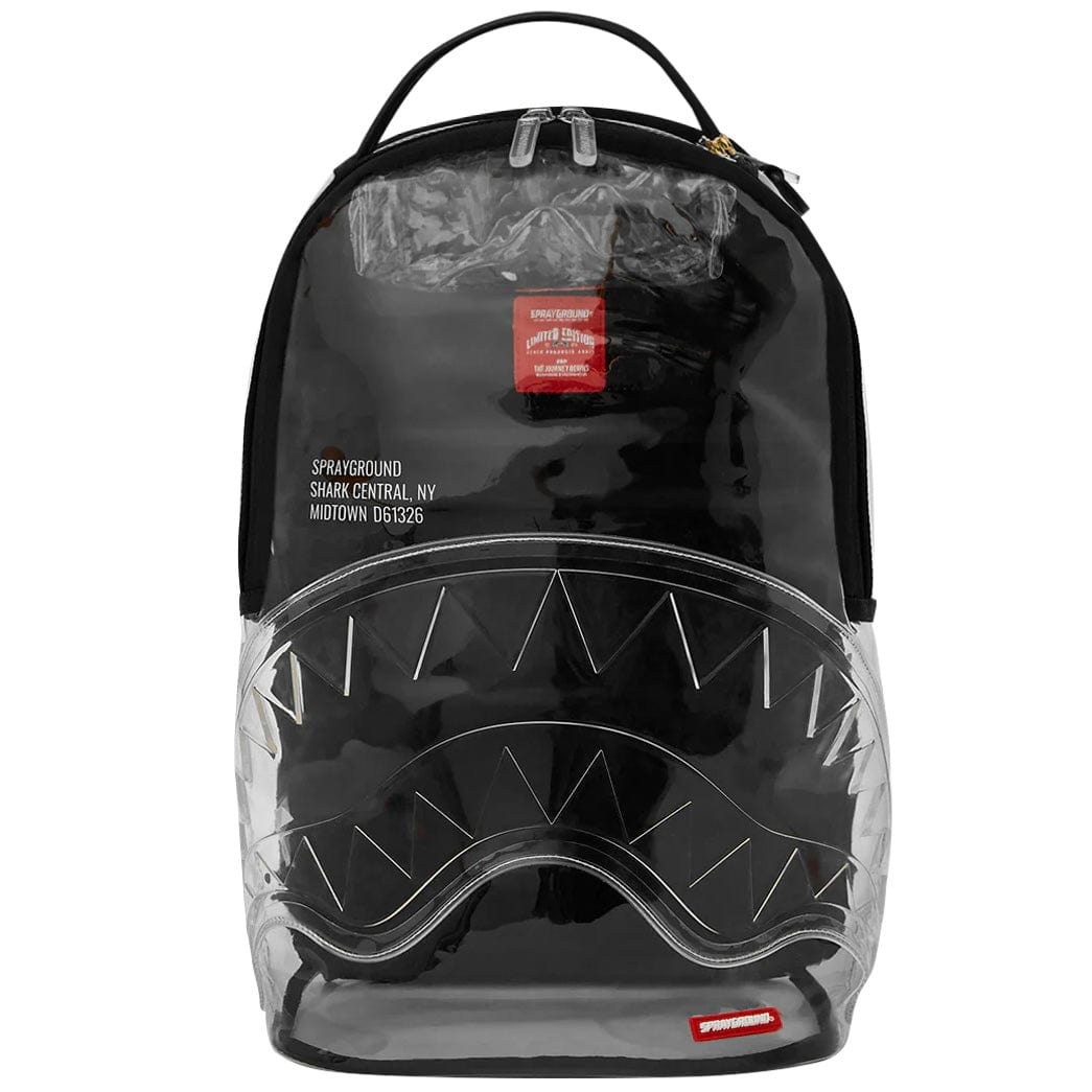 Sprayground Shark Central Clear Backpack