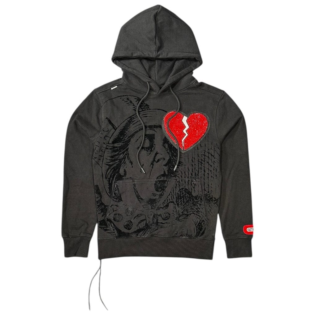 Caste Iron Knit Hoodie (Black) CL-KT-015