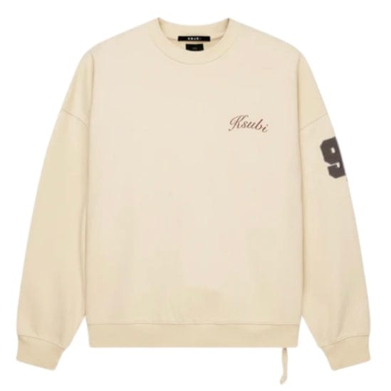 Ksubi Playoff Ekcess Crew Neck (Dusty Desert Tan) MSP25FL004