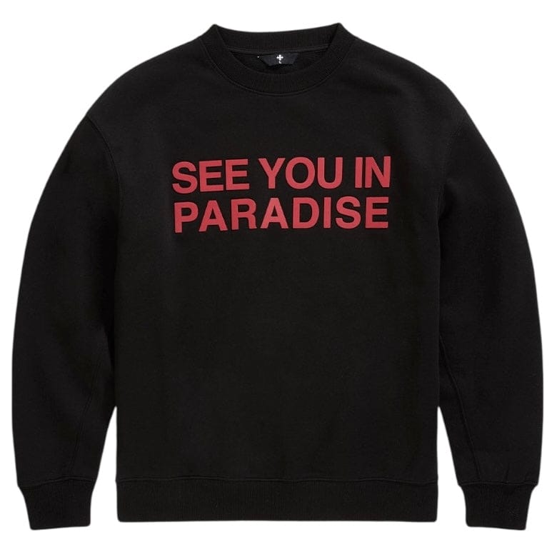 See You In Paradise Crewneck Sweatshirt (Crimson)