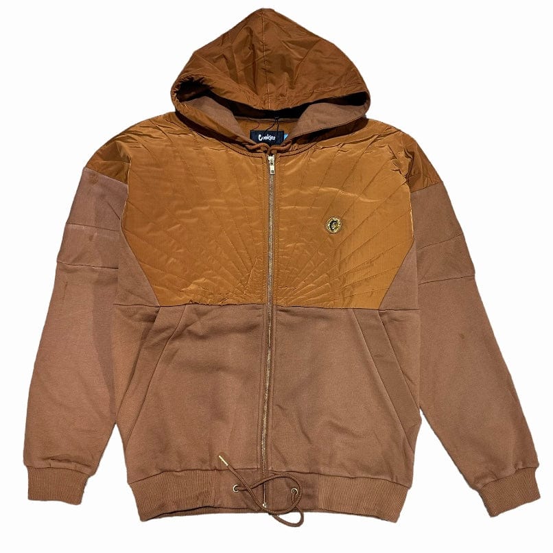 Cookies Prohibition Zip Hoodie (Camel) - 1554H5319