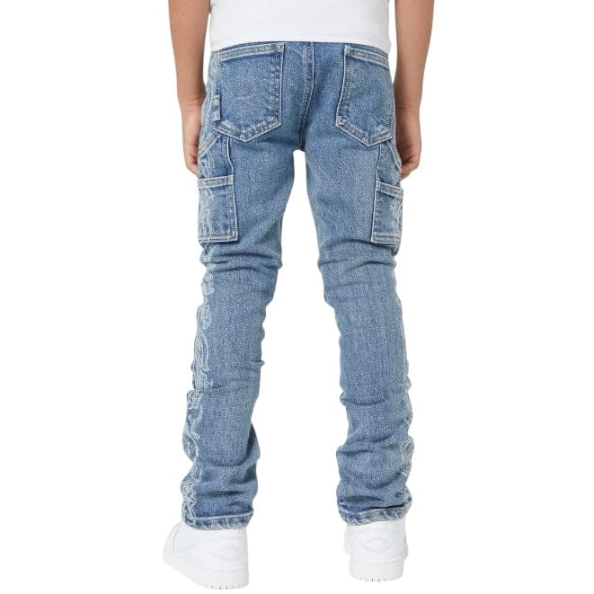 Boys Guapi Paisley Kids Denim (Vintage Blue)