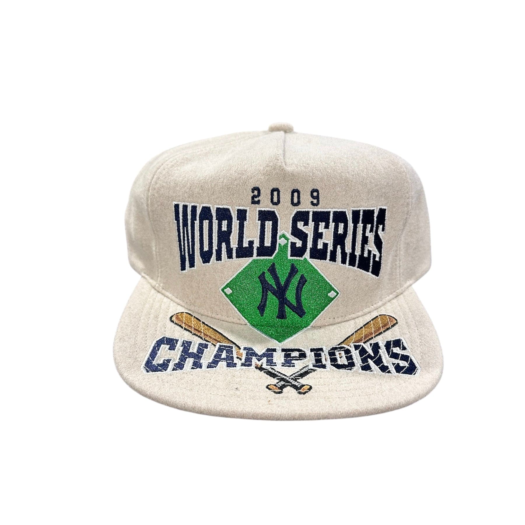 Mitchell & Ness MLB New York Yankees Champ Remix Caddy Snapback (Beige)