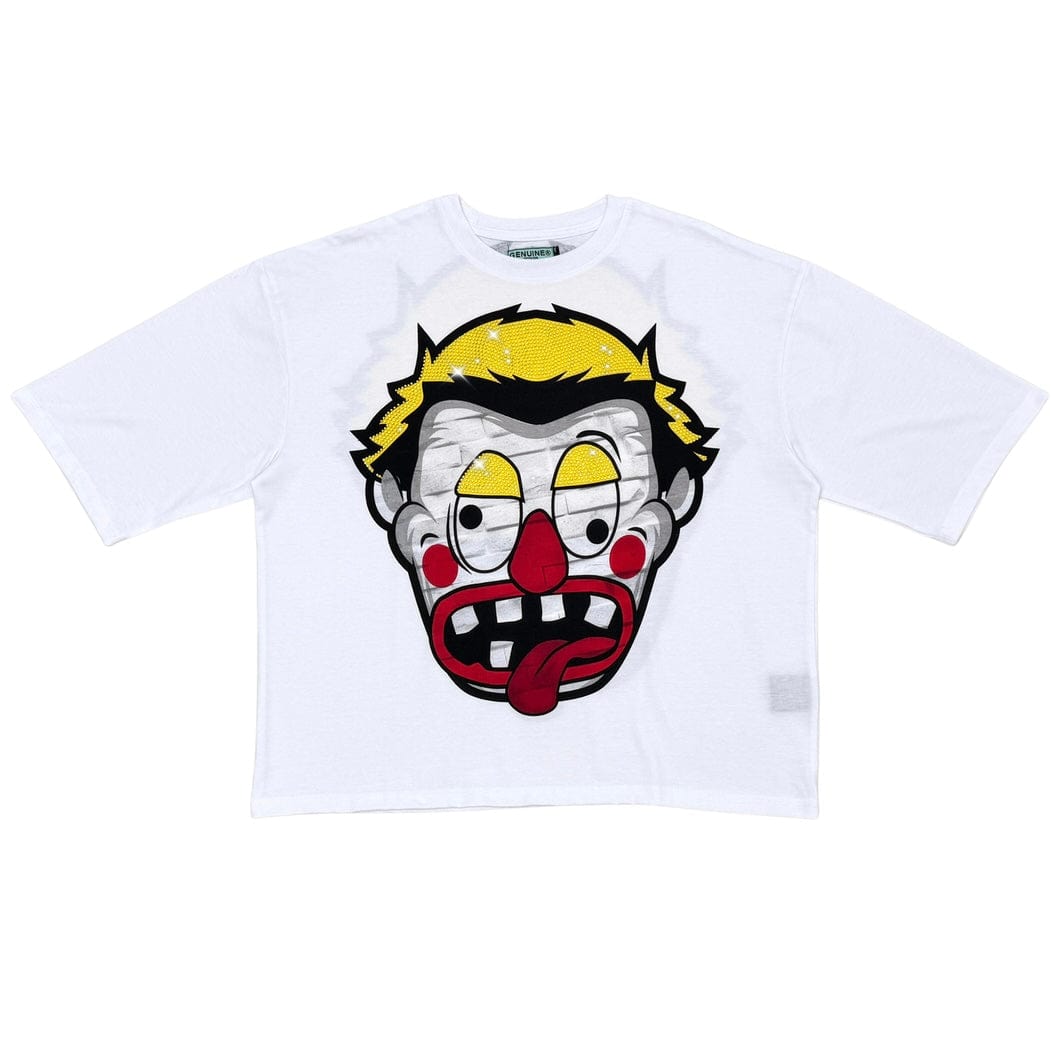 Genuine Dizzy Clown T Shirt (White) GN6264-WHT