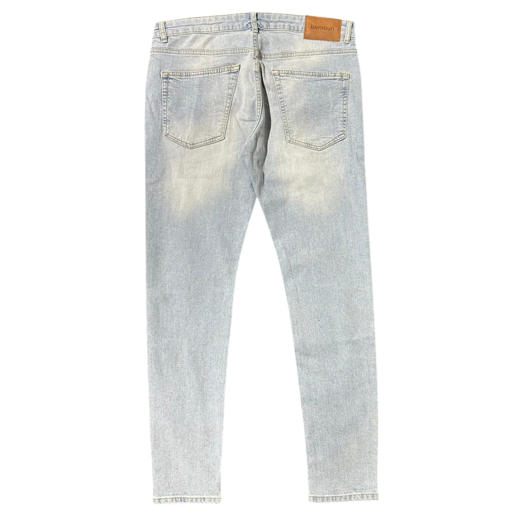 Bemburi Skinny Denim Jean (Ultra Light Sandy Blue) BB-103