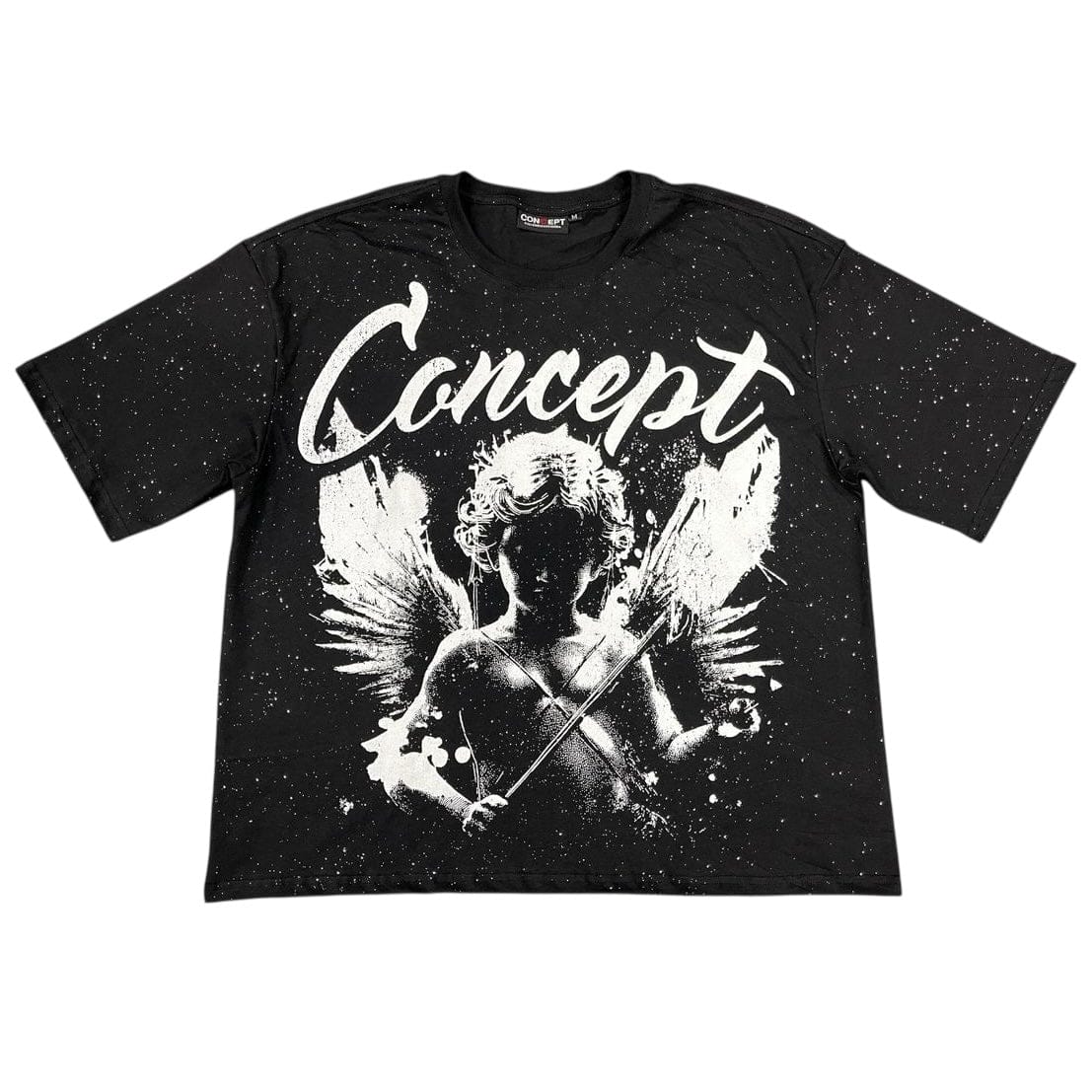 Concept La Angel Forever Boxy Tee (Black) CONT_19