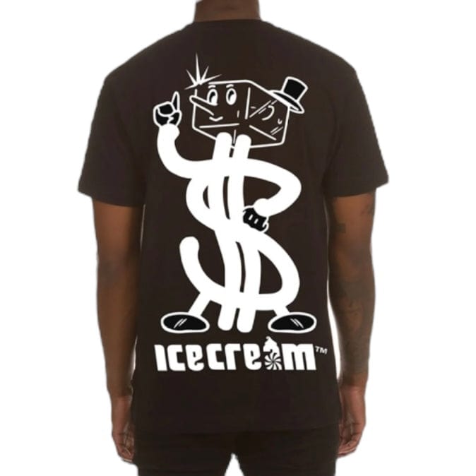 Ice Cream My Friends Call Me Cash SS Tee (Black) 451-2208