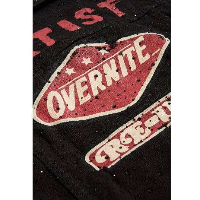 Boys Jordan Craig Local Dealer Trucker Jacket (Jet Black) JJ2339AB