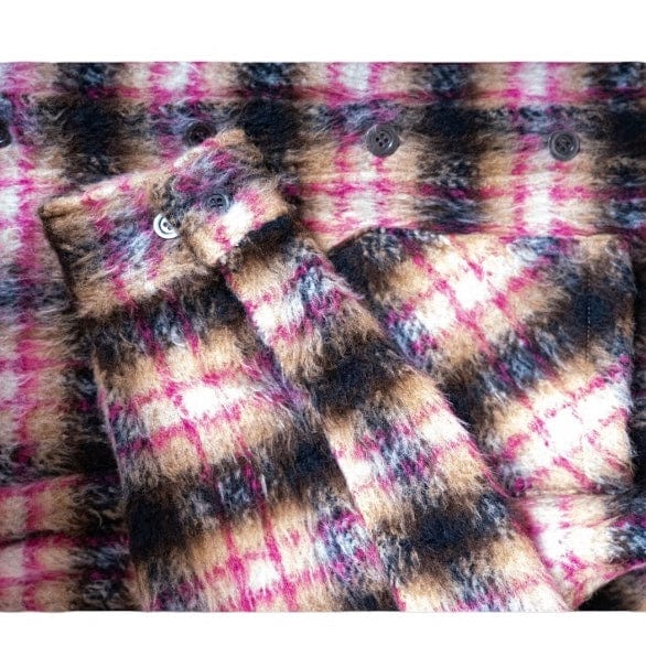 Eptm Side Slit Flannel (Pink) EP11686