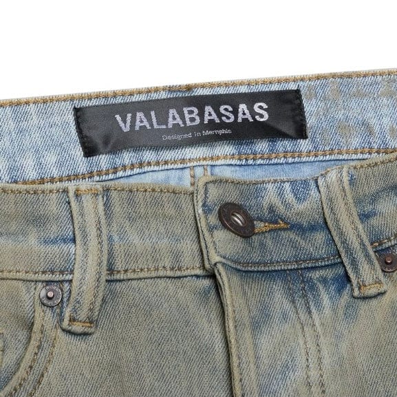 Valabasas Mr.Flex Denim Jean (Dirty Lt. Blue Wash) VLBS-VJ1-002