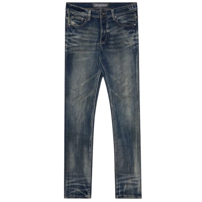 Valabasas Mr. Flex Denim Jean (Dirty Dk. Blue Washed) VLBS-VJ1-002