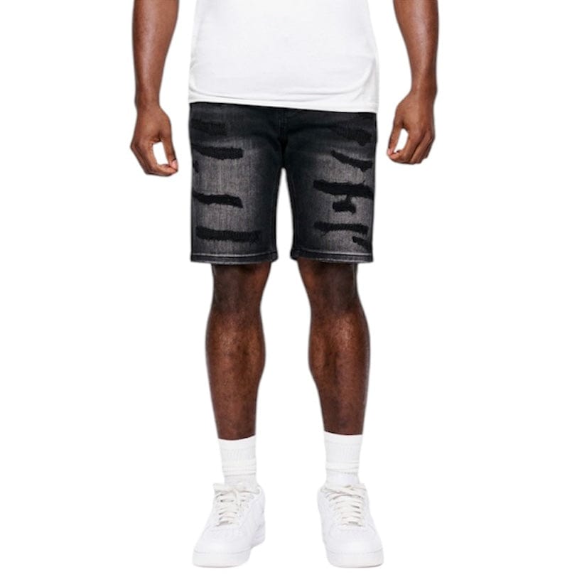 Anom Obisadan Denim Short (Black Wash) ANM193SH