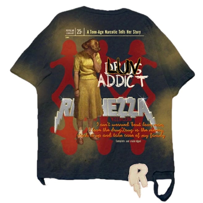 Ricchezza Mutual Funds Tee (Navy) SP25-016