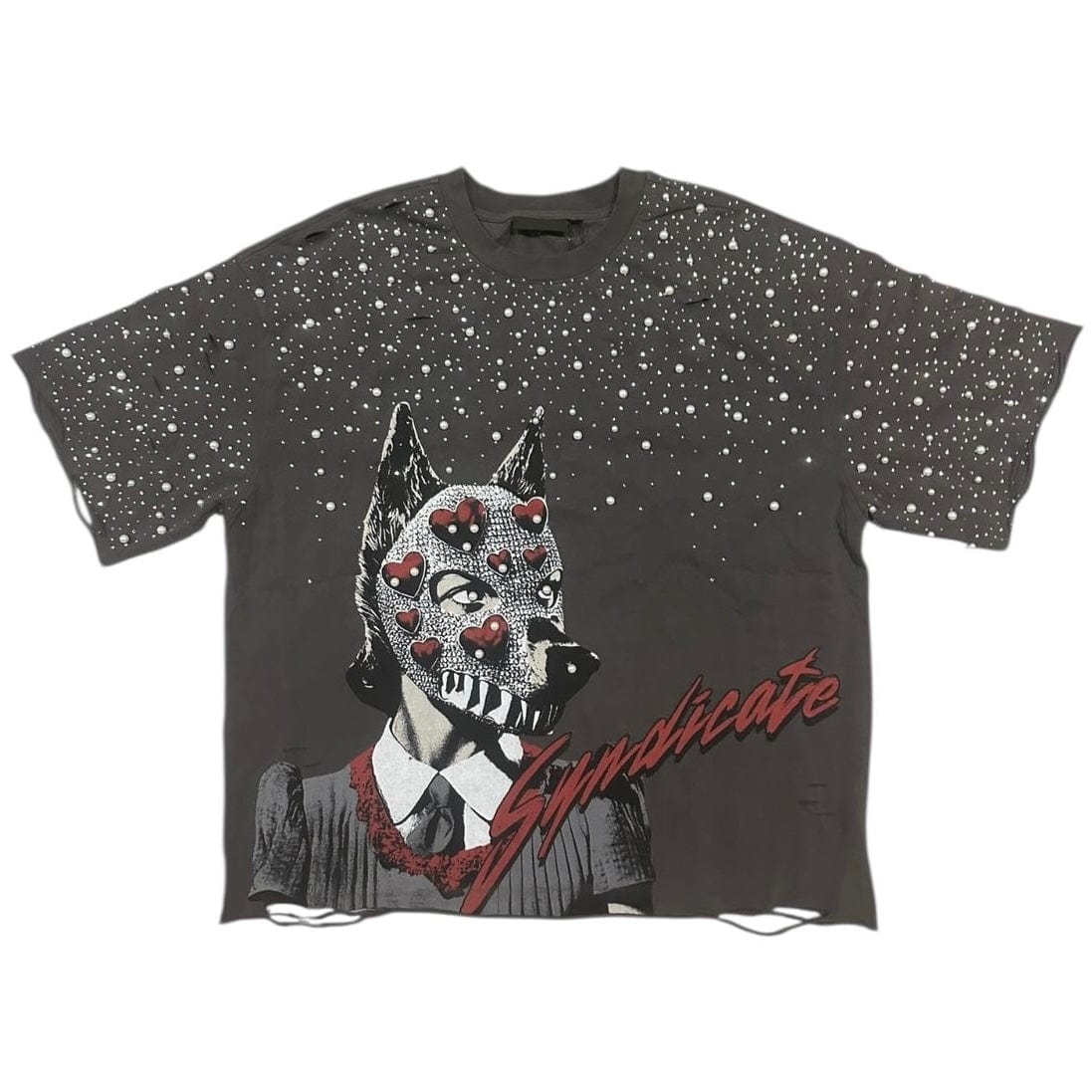 The Syndicate Masque Tee (Grey) SYNT-40