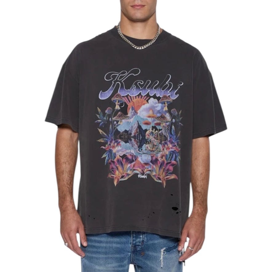 Ksubi Hendrix Ekcess SS Tee (Old Black) MPF25TE020