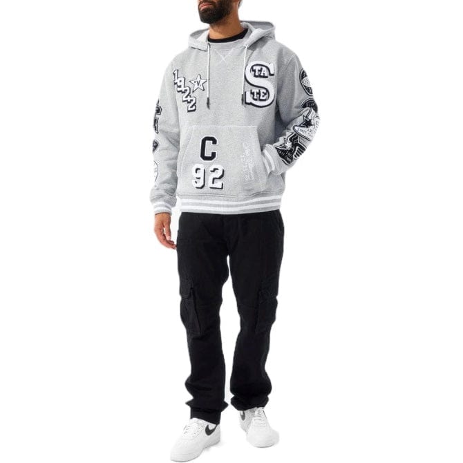 Jordan Craig State Champs Pullover Hoodie (Heather Grey) 8834H