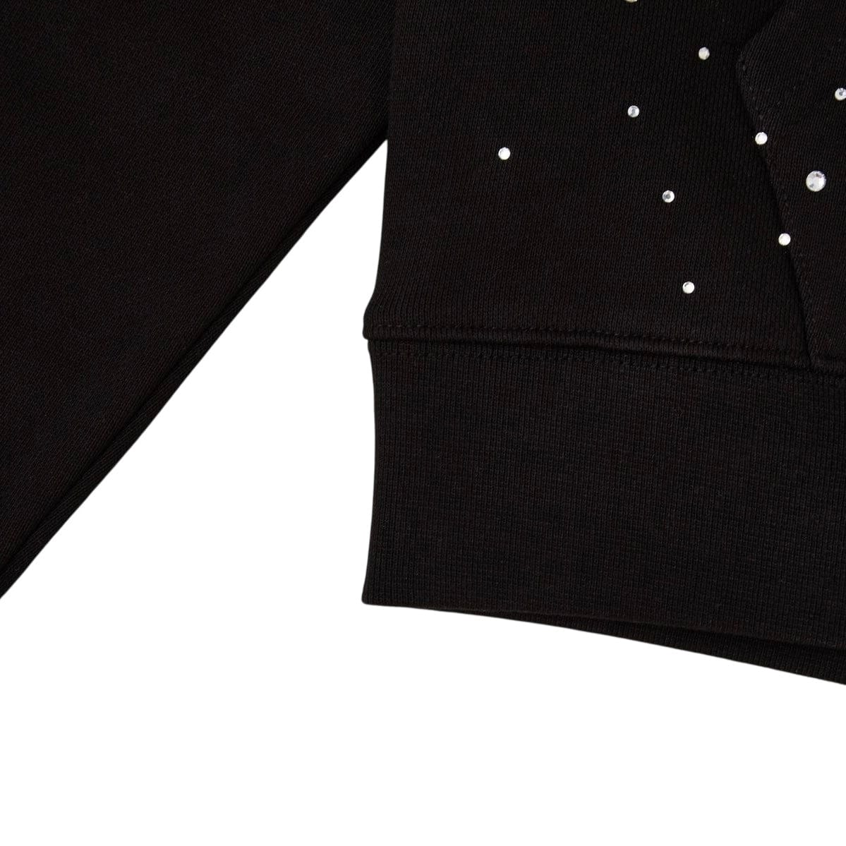 Almost Someday Lavish Zip Up Hoodie (Black) AS-H25-025