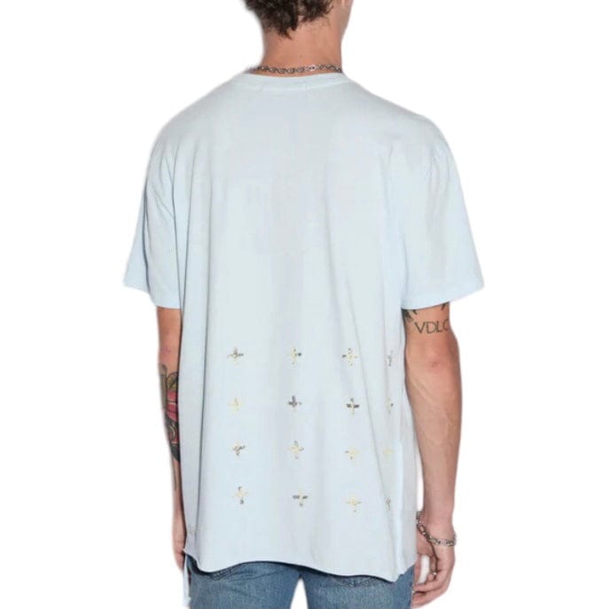 Ksubi Clubhouse Biggie SS Tee (Shallows Blue) MPF24TE017