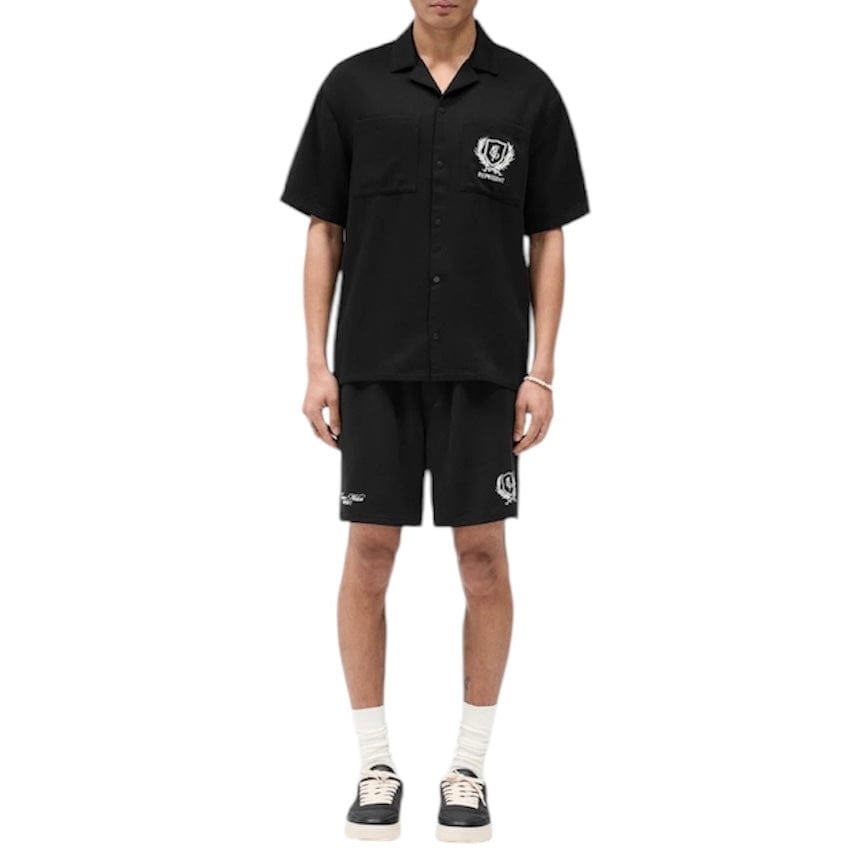 Represent Crest Shirt (Jet Black) MLM2971-01