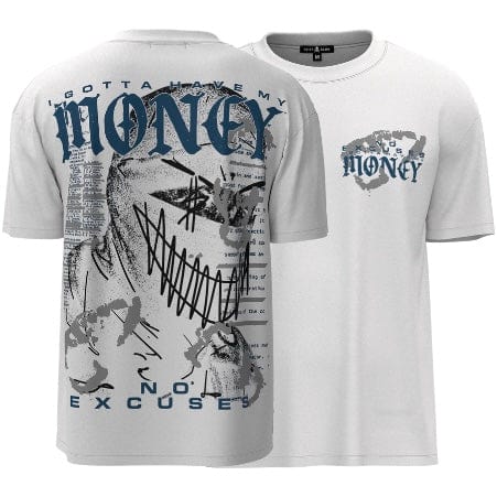 Point Blank No Excuses T Shirt (White)