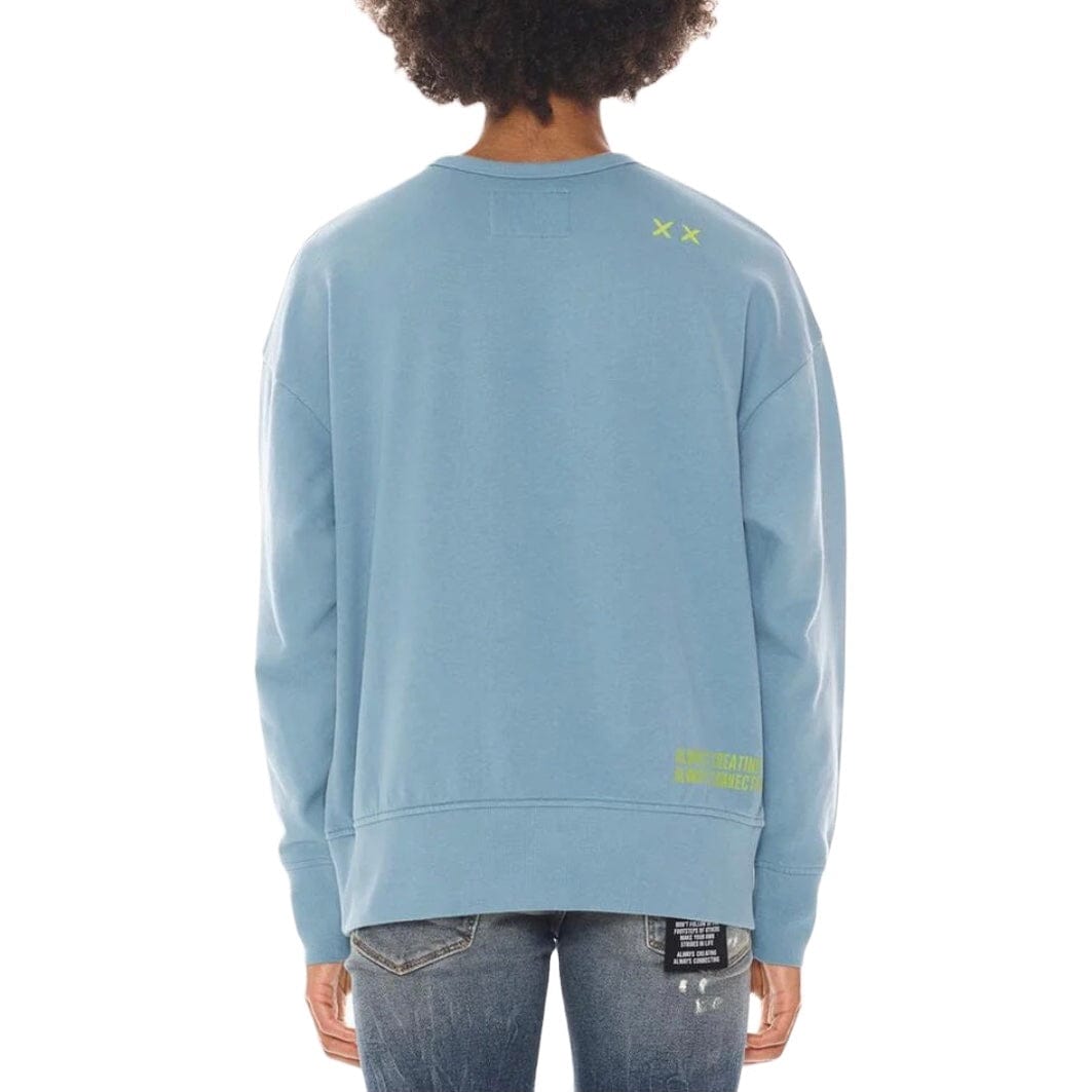 Cult Of Indivudality Crewneck (Blue Heaven) 622B10-FC18B