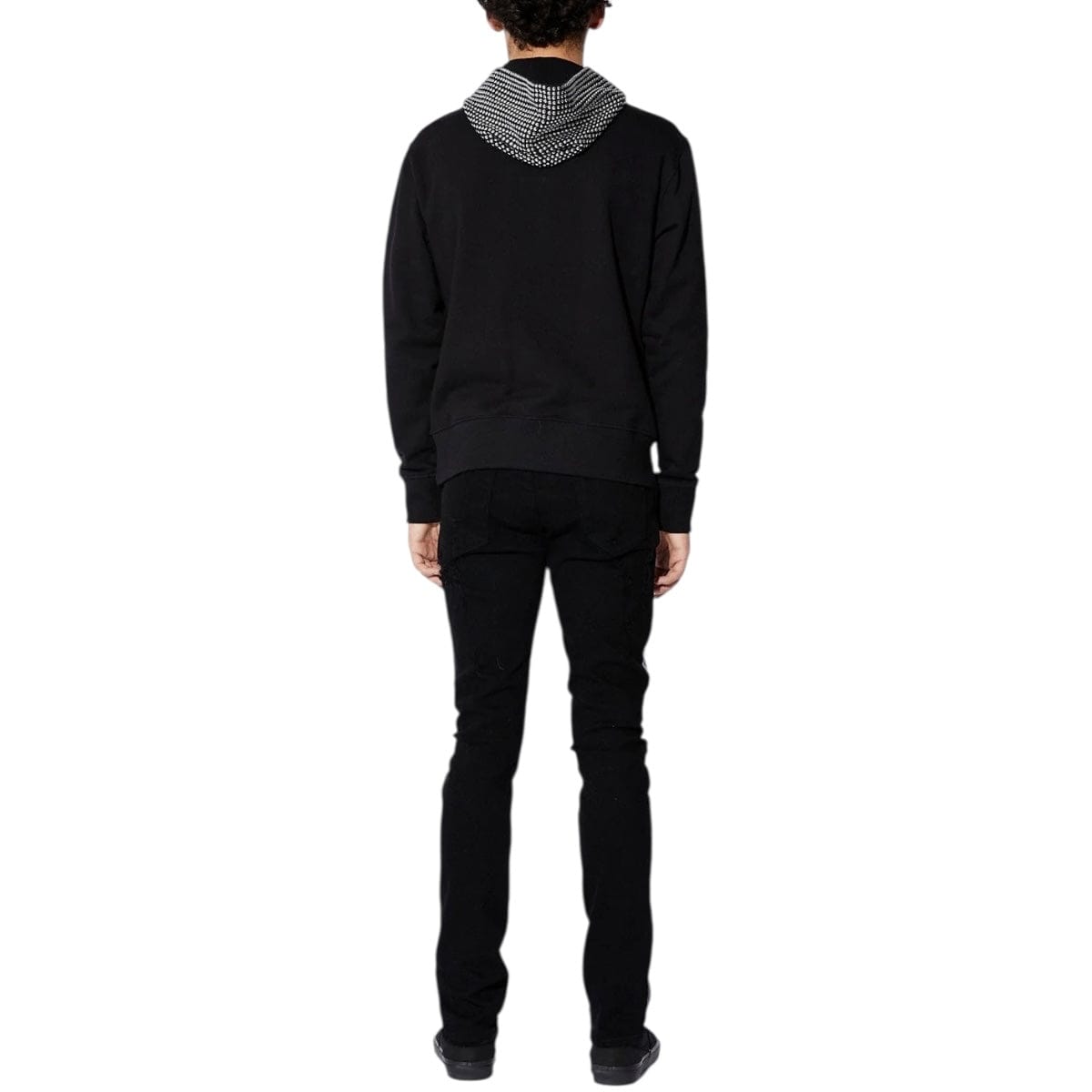 Rta Dion Studded Hoodie (Black) MF22K85-T1181BLKST