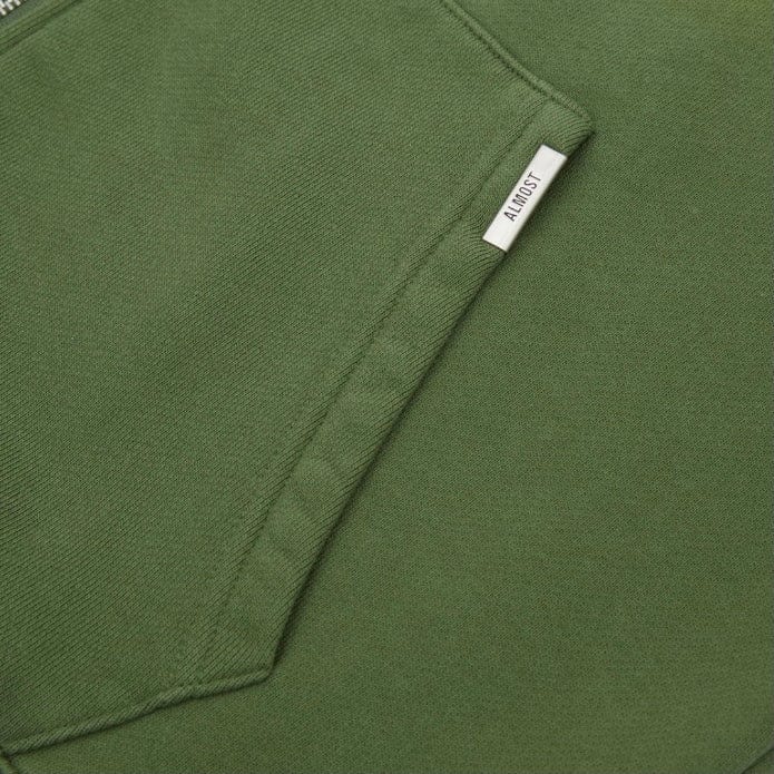 Almost Someday Endless Zipup Hoodie (Sun Fade Olive) AS-SP1-18
