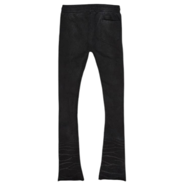 See You In Paradise Stacked Sweatpants (Vintage Black) 8639L