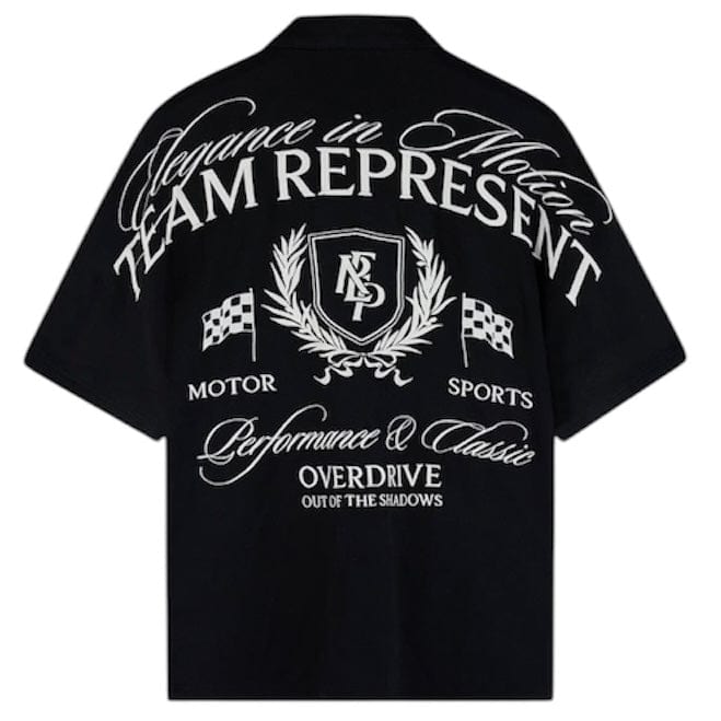 Represent Crest Shirt (Jet Black) MLM2971-01