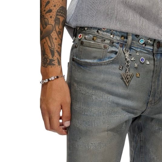 Valabasas Ion Stacked Denim (Dark Dirty Blue Waxed) VLBS-VJ3-1058