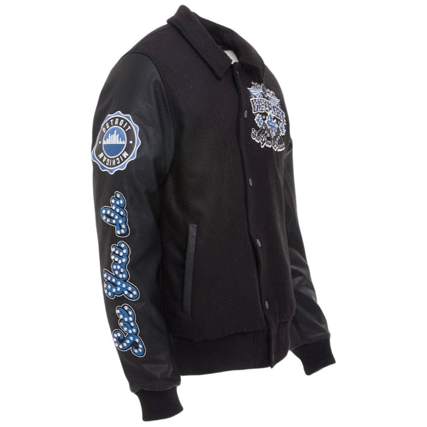 See You In Paradise Motor City Varsity Jacket (Black) 91745