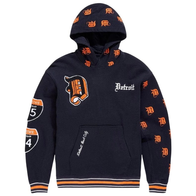 Jordan Craig 313 Pullover Hoodie (Tigers) 891655H